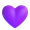 purple heart emoji